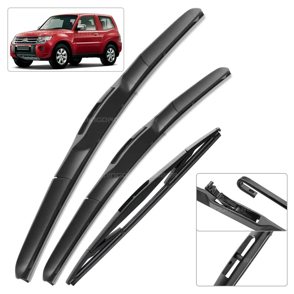 Juego limpiaparabrisas Mitsubishi Pajero Montero V80 – 22"+20"+12" - imagen 2