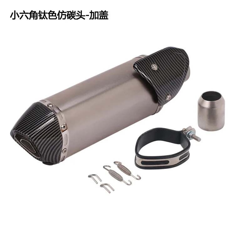 Silenciador Escape Universal Moto 51mm – Compatible NMAX, R1, R6, CB400 - imagen 3