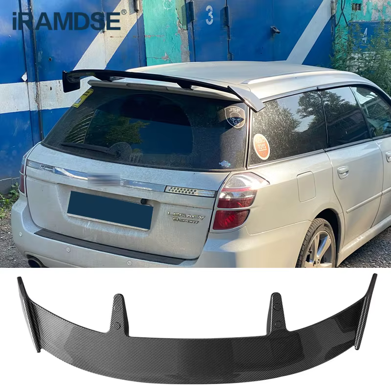 Alerón trasero ABS efecto carbono para Subaru Legacy Wagon 2006-2010