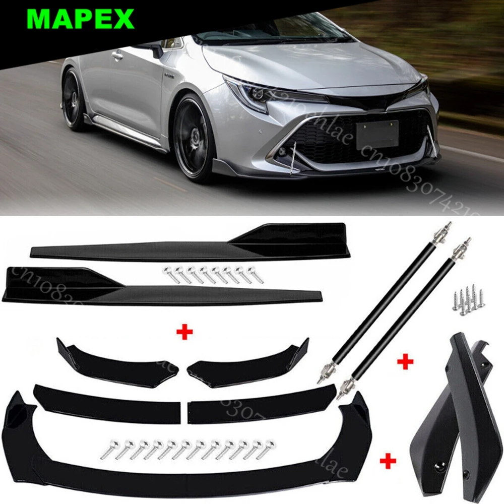 Kit labio parachoques Toyota Prius – splitter y falda lateral