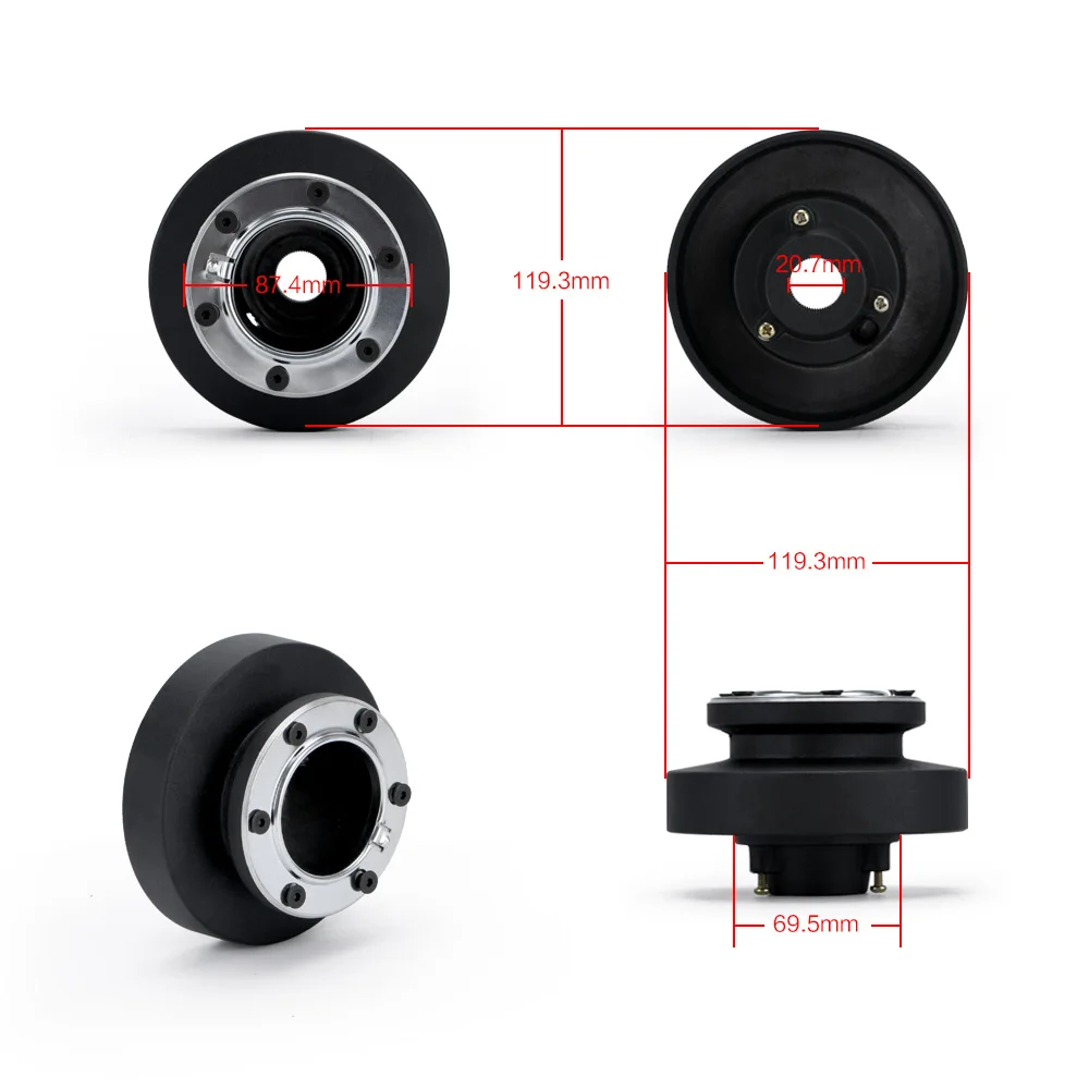 WLR-HUB-E36 Kit Boss adaptador cubo volante BMW E36 - imagen 4
