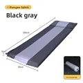Black grey singl bed