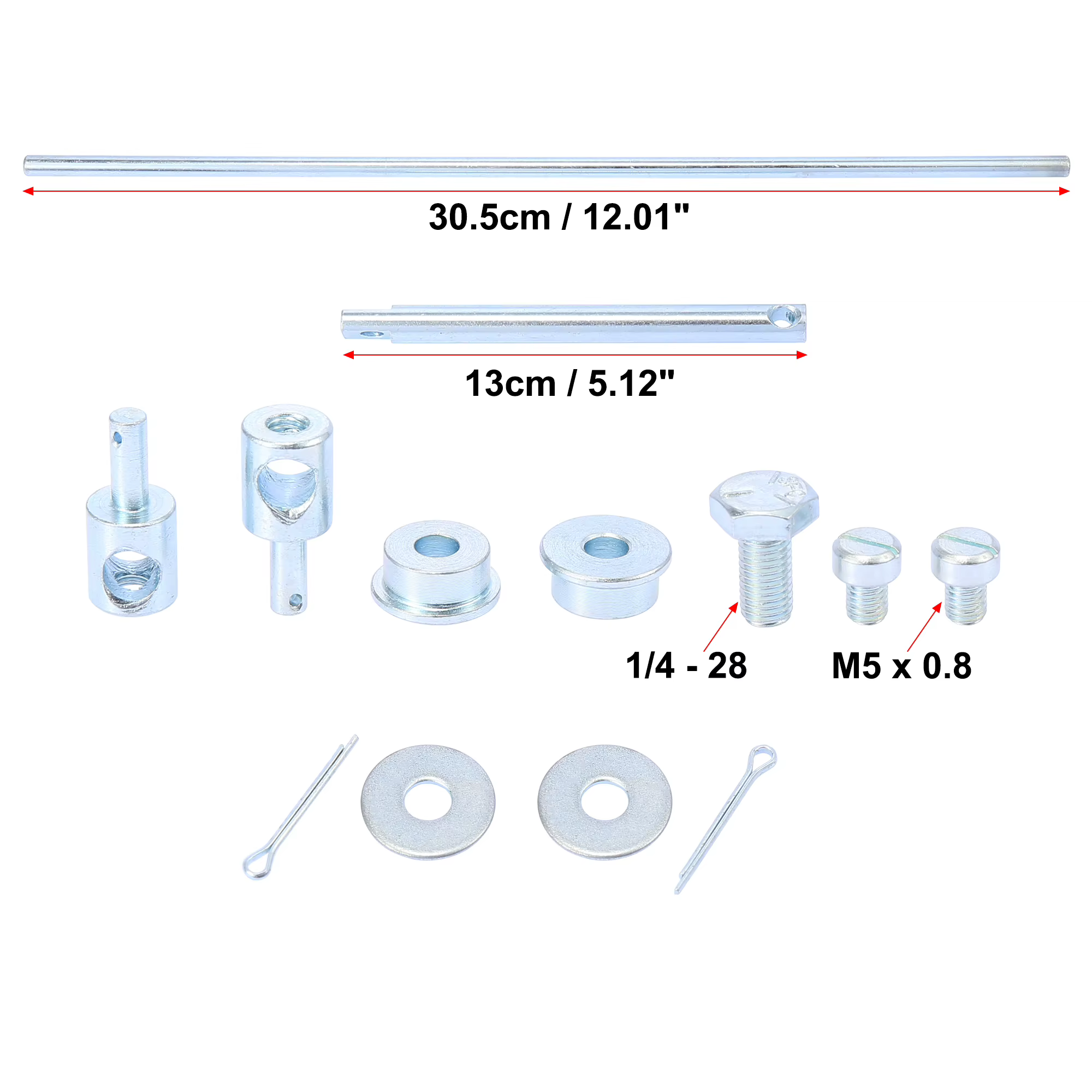 Kit Enlace Carburador Dual X Autohaux para Holley Demon Edelbrock Carter - imagen 3