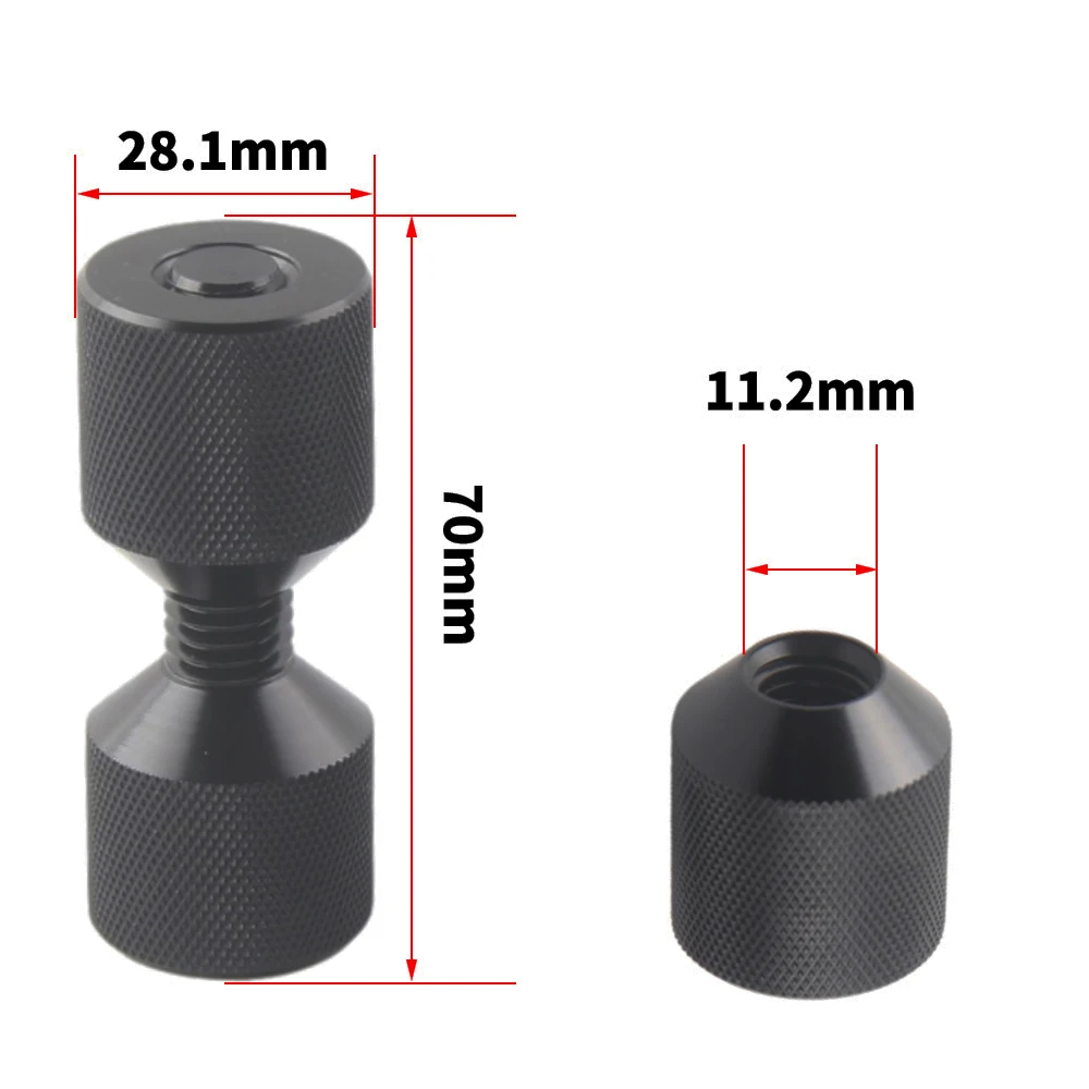 Pasadores de aluminio 6061 con acabado anodizado