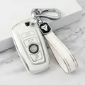 white A keychain