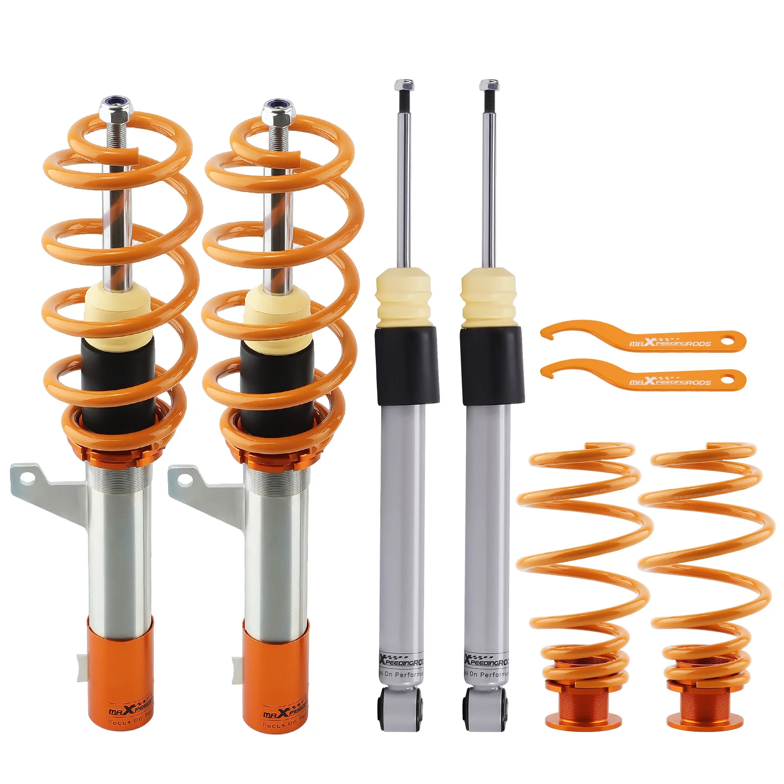 Coilovers maXpeedingrods para VW Golf MK5/MK6, Jetta MK5 y Audi A3 MK2