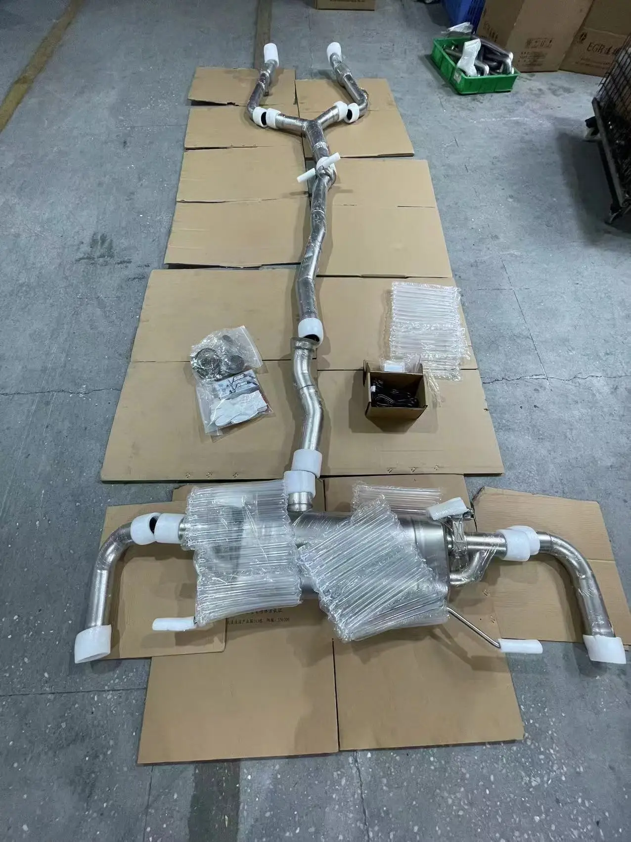 Escape catback Taibosi con válvula eléctrica para Mercedes GLC43 3.0 - imagen 3