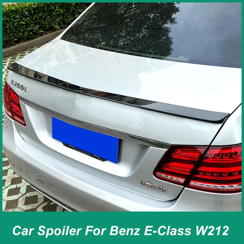 Alerón trasero Mercedes Clase E W212 2010-2016 ABS negro
