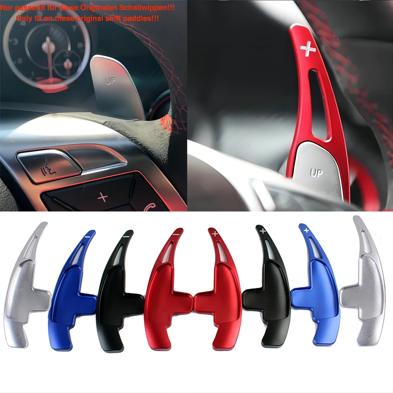 Extensiones paletas cambio DSG Mercedes AMG C63 A45 SL65 ML63