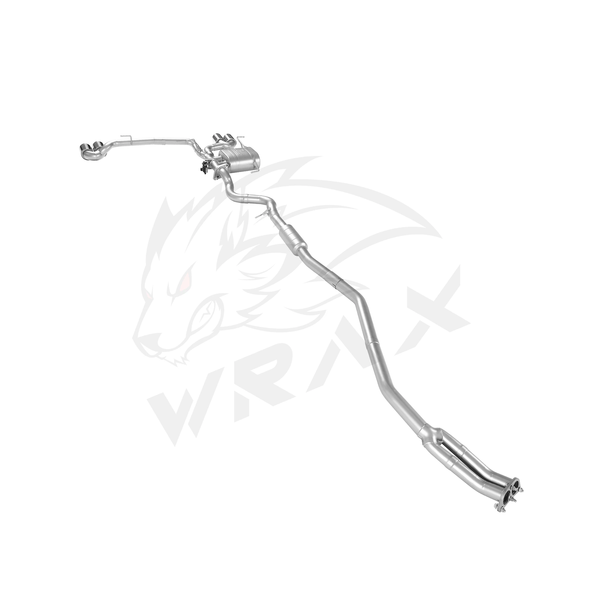 Escape WRAX Catback BMW Serie 3 E90 de acero inoxidable 2005-2013 - imagen 4