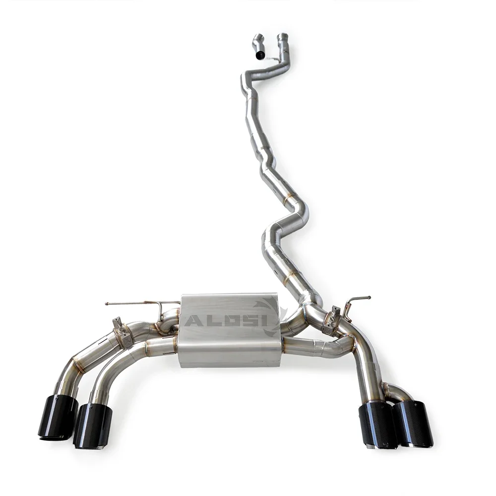 Sistema de escape completo para BMW Serie 2 con válvula