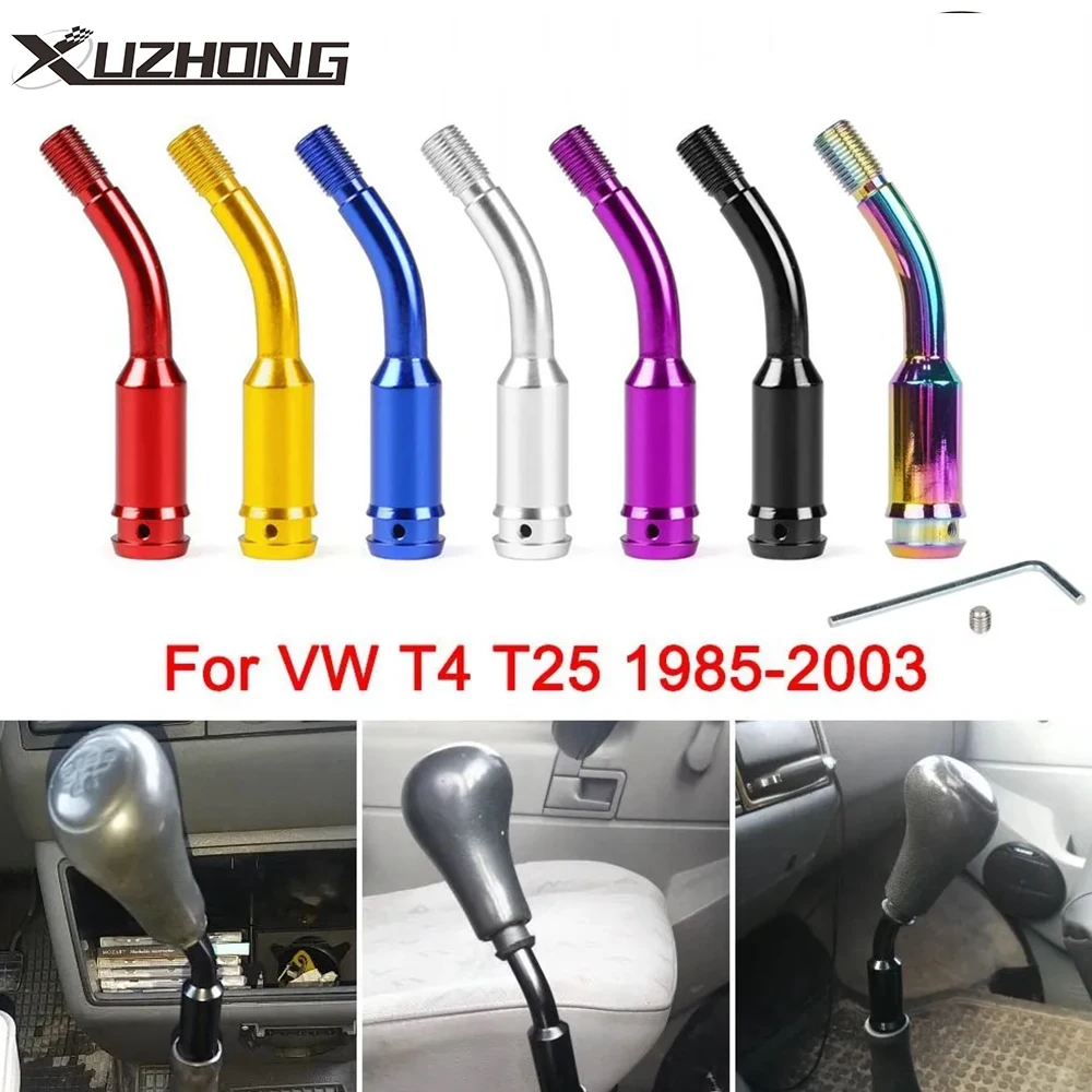 Extensión perilla de cambio aluminio 5" – VW T4 T25 1985-2003