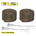 2pcs 5cm 5m Titanium