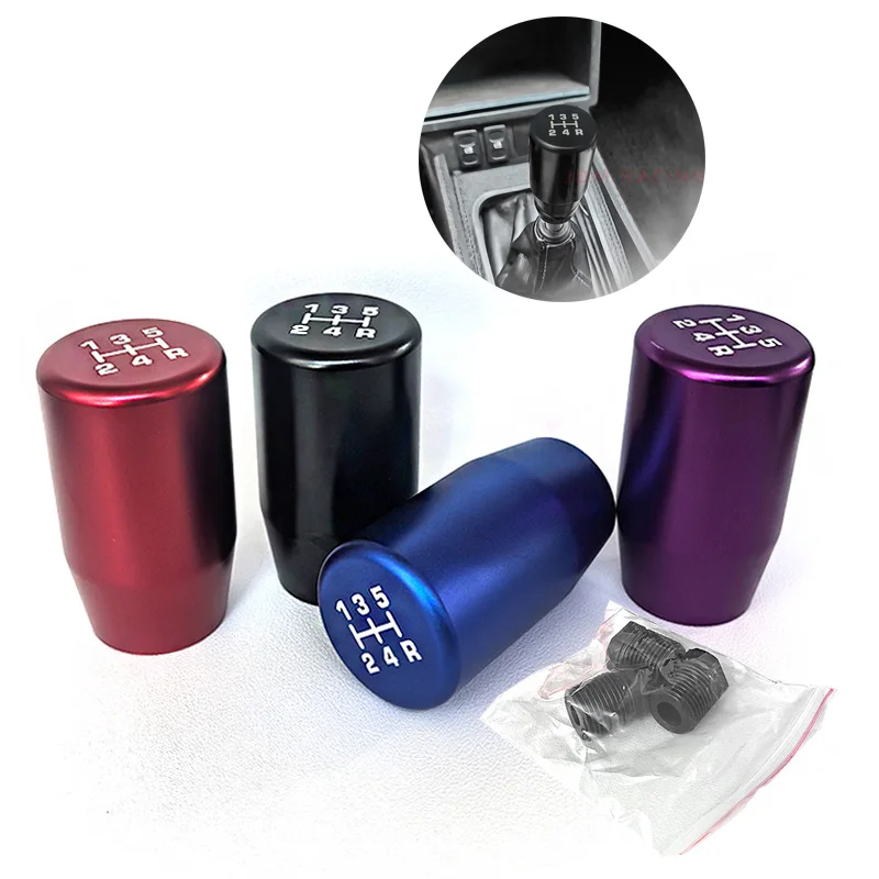 Palanca de cambios universal 5 marchas de aluminio para coche