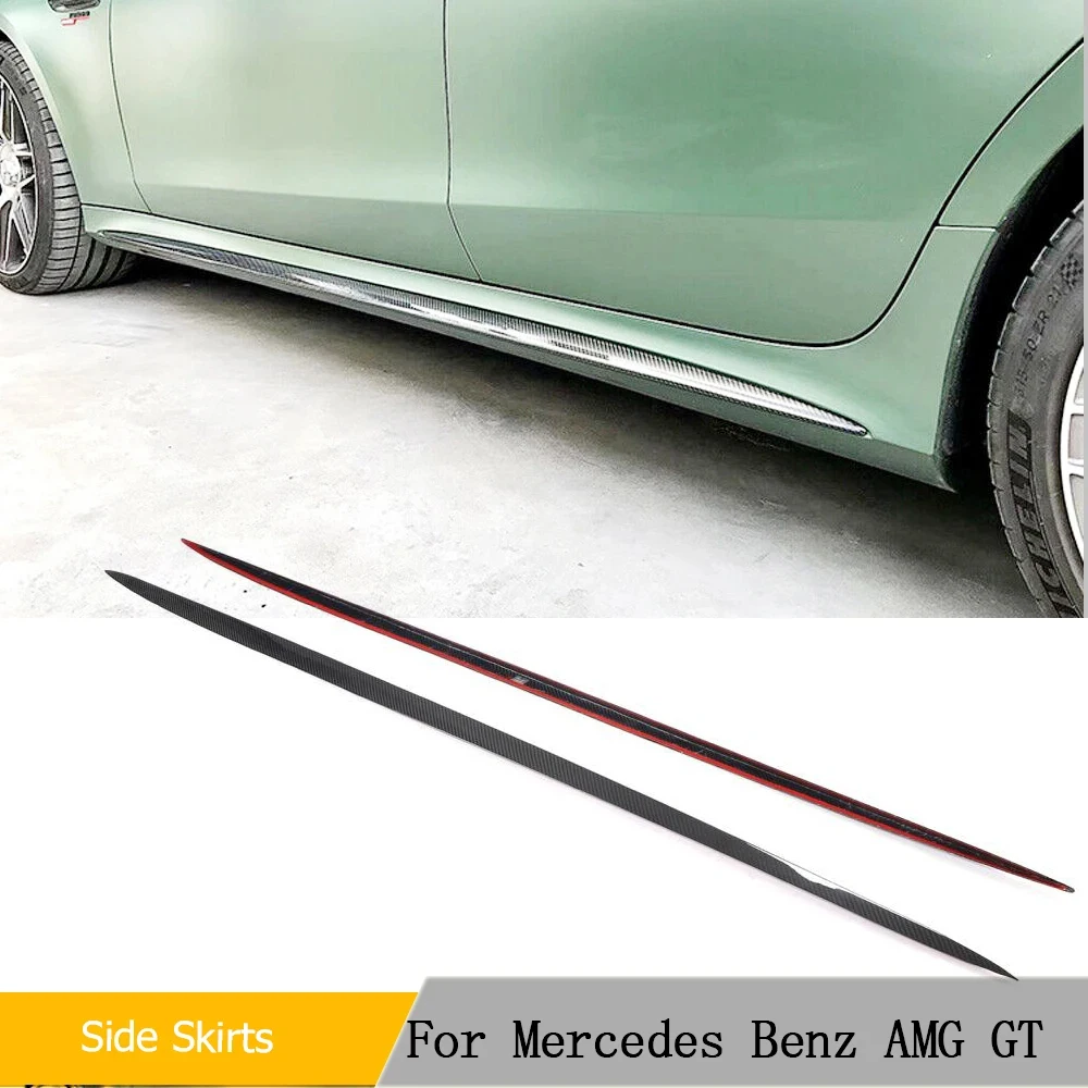 Kit faldones laterales carbono para Mercedes AMG GT X290 4 puertas