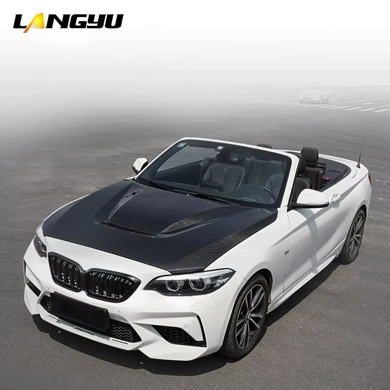 Cubierta capó motor fibra de carbono para BMW M2 F87 CS - imagen 3