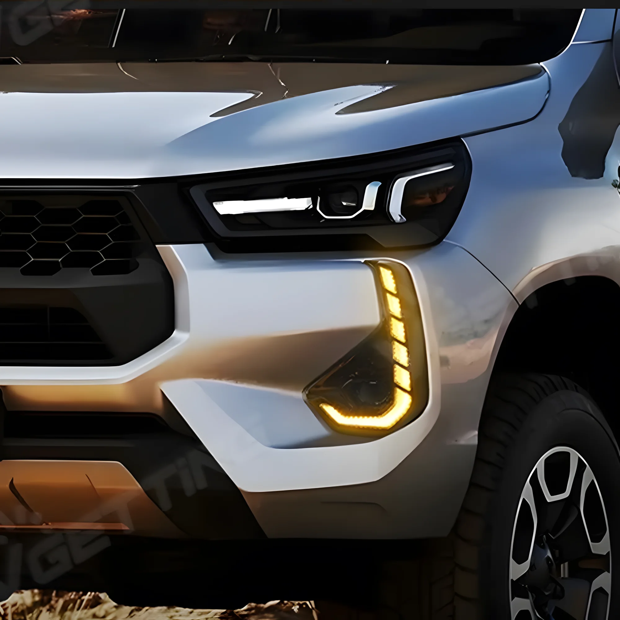 Faros antiniebla LED Toyota Hilux Revo 2024-2025 - DRL dinámico Plug and Play - imagen 3