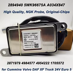 Sensor NOx NGK para camiones Euro 5 Cummins, Volvo y DAF XF diésel