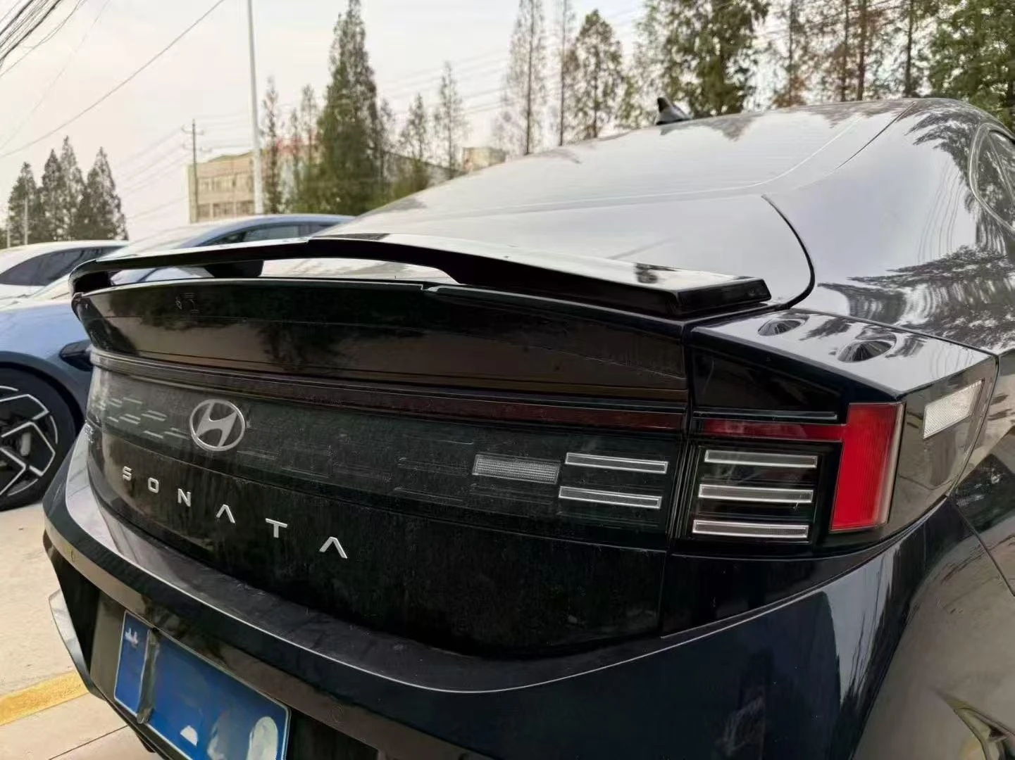 Alerón trasero ABS Hyundai Sonata 11 1.5T y 2.0T N-Line