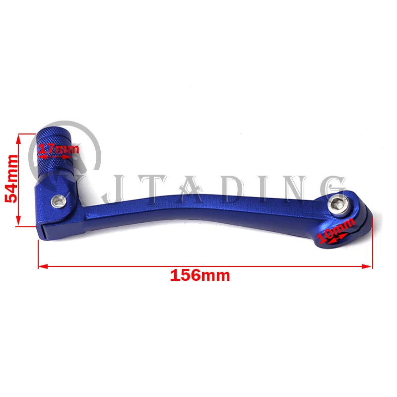 Palanca de cambios plegable aluminio CNC pit bike Kayo Apollo Bosuer 110-250cc - imagen 4