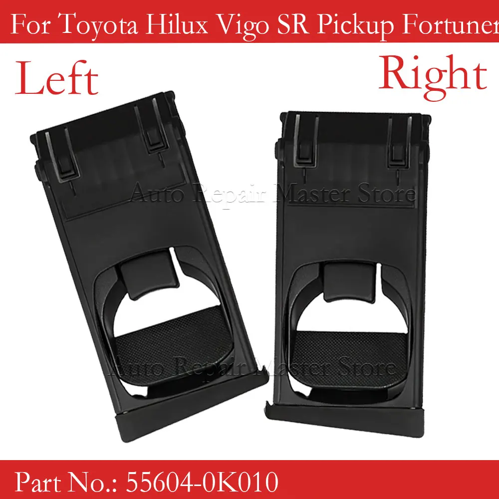 Portavasos izquierdo y derecho Toyota Hilux Vigo y Fortuner 2004-2015