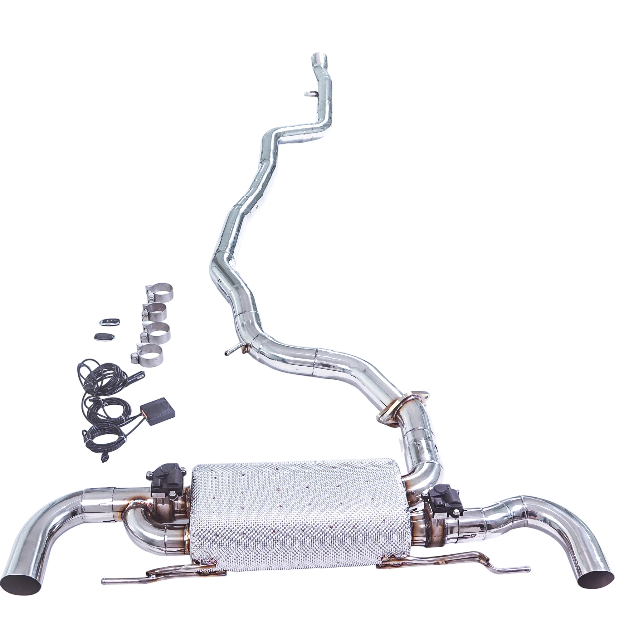 Escape cat-back con válvula para BMW 330e 2.0T B48 (2020-2024) - imagen 3