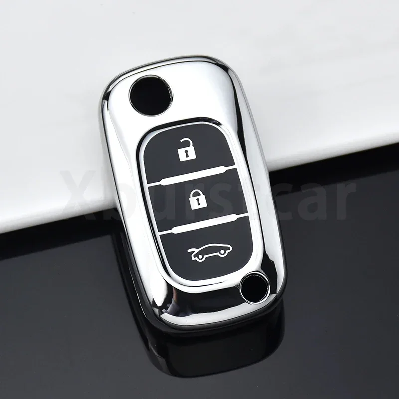 Funda de llave TPU 3 botones – Renault Clio Megane y LADA Vesta - imagen 3