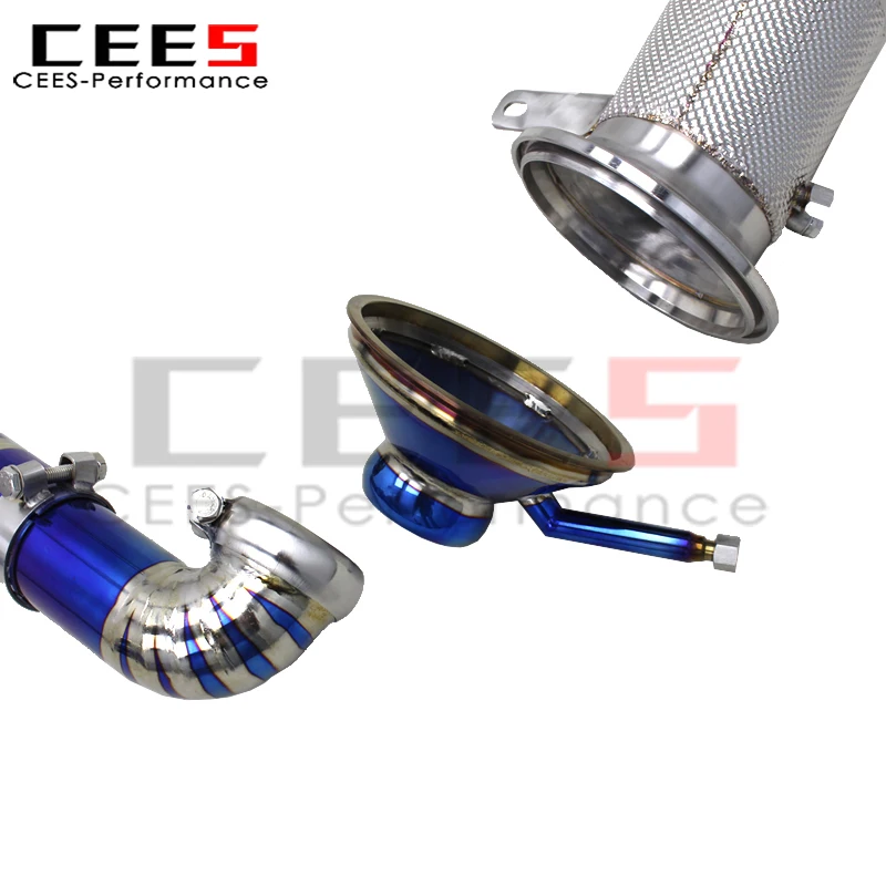 Sistema de escape cat-back CEES para Porsche 911 992 GT3 RS 4.0 - imagen 5