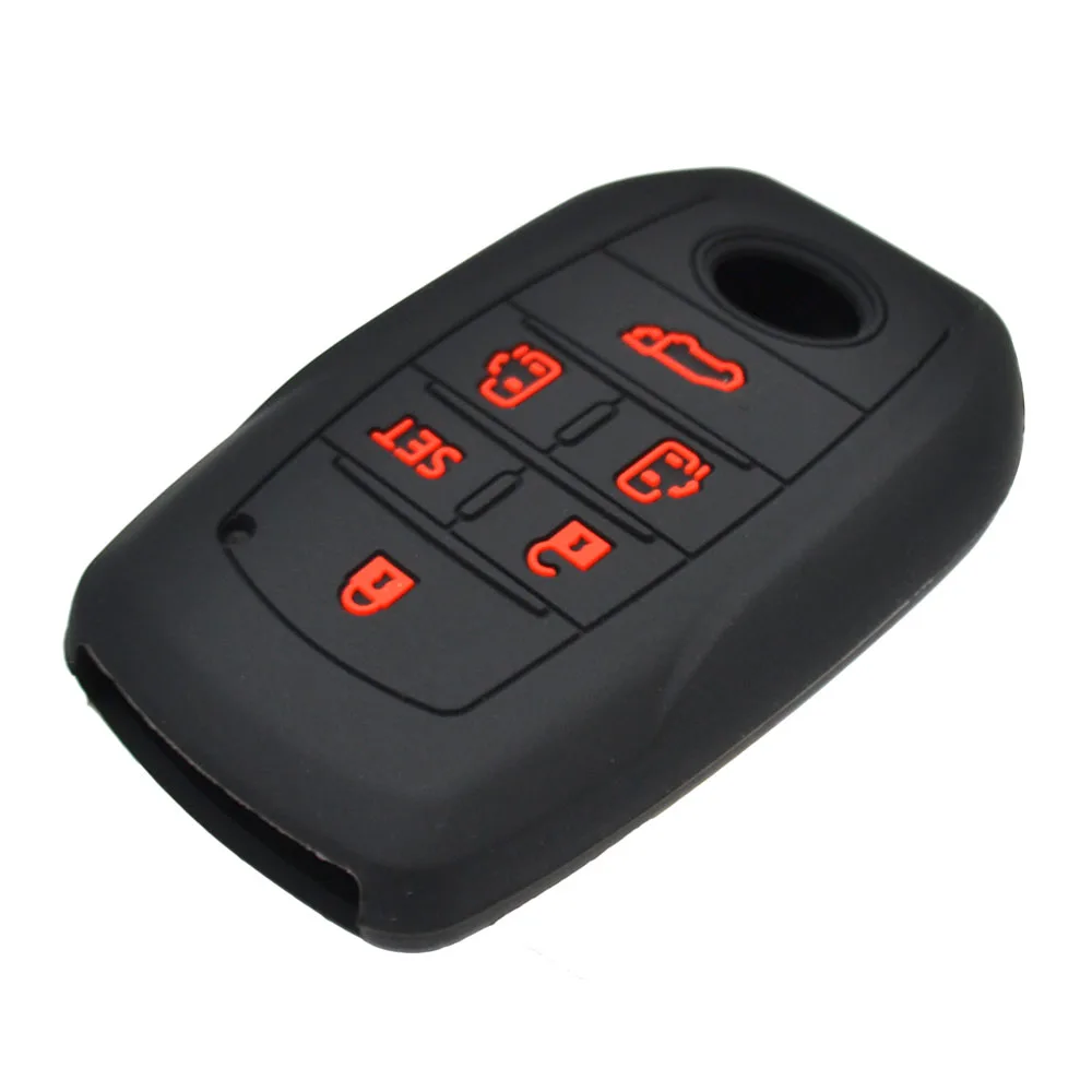 Funda de silicona llave Toyota Vellfire Alphard 30 Series 6 botones - imagen 2