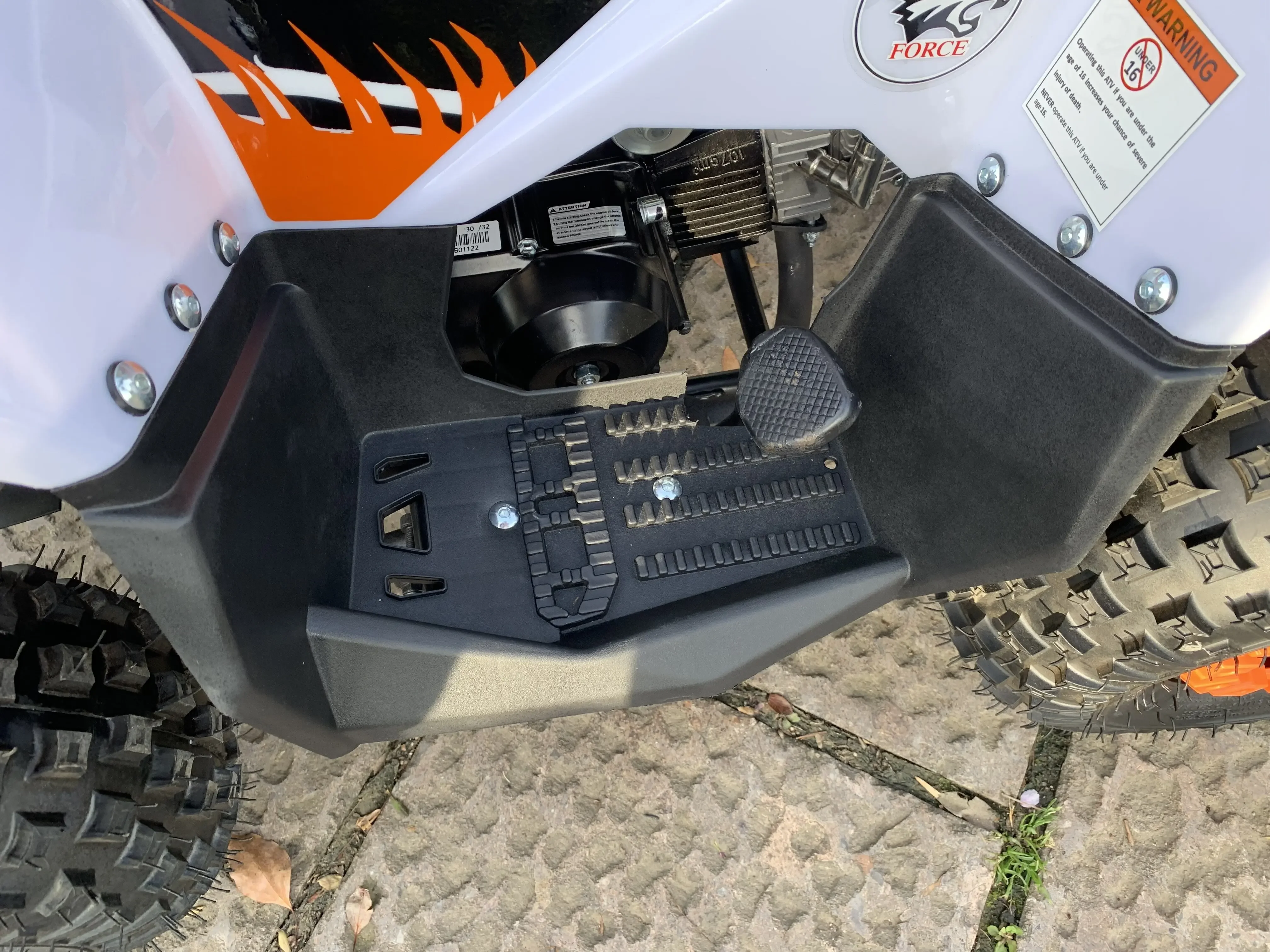 Quades ATV a gasolina de 110 cc para niños - imagen 4