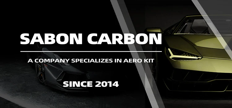 Alerón trasero de fibra de carbono estilo M28