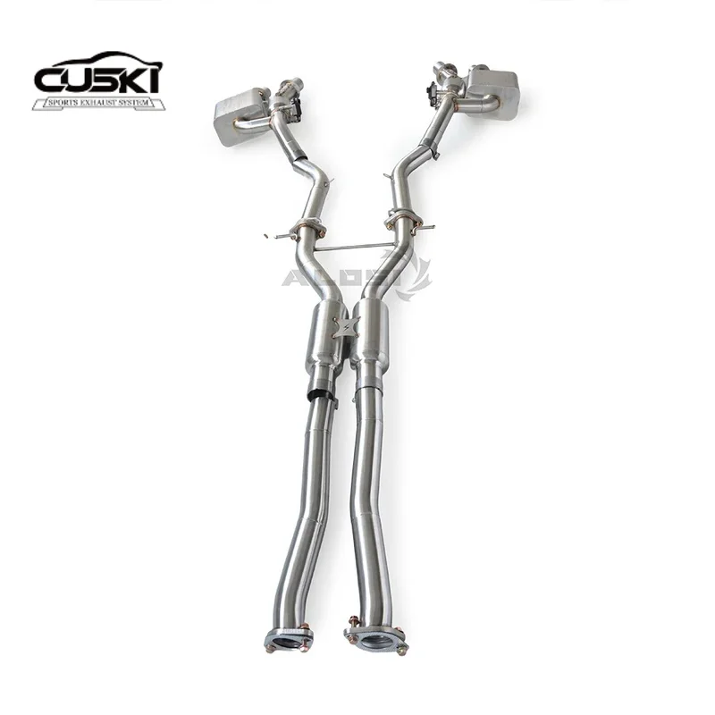 Escape de retroceso controlado por válvula adecuado para Kia Stinger GT 3.3tt 2018-2023 accesorios de escape de acero inoxidable sistema de escape - imagen 5