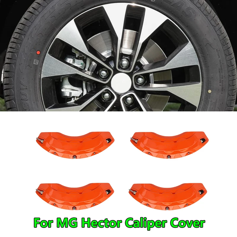 Cubrepinzas aleación aluminio MG Hector – Kit freno delantero y trasero