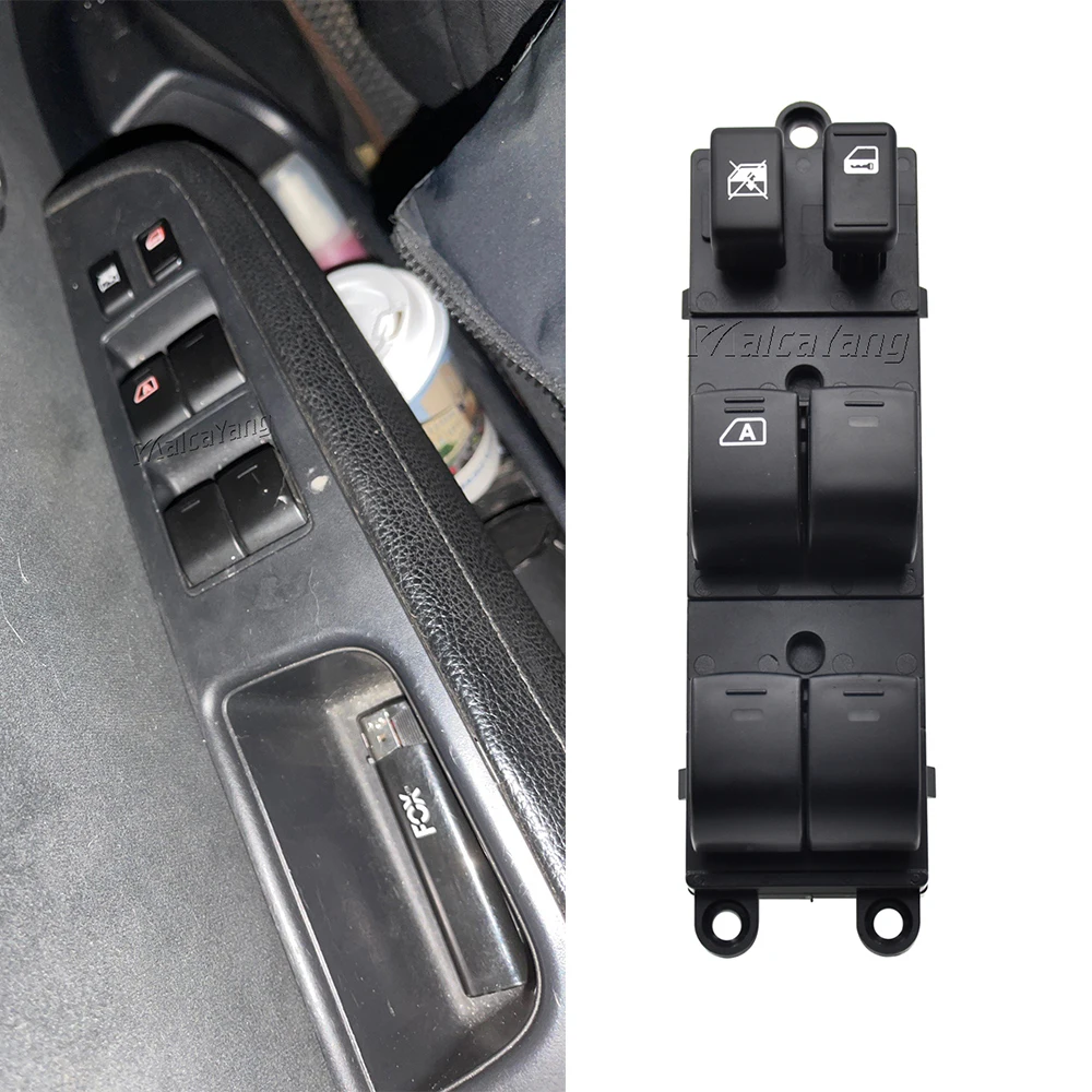 Interruptor elevalunas eléctrico conductor Nissan Tiida C11 Versa 25401-1JY0A