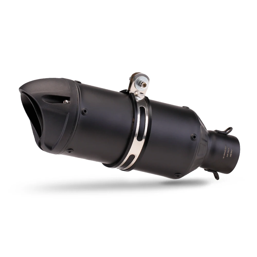 Silenciador de escape universal 51 mm con DB Killer para moto