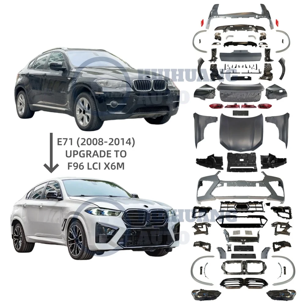 Body kit BMW X6 E71 estilo M-Power – kit carrocería