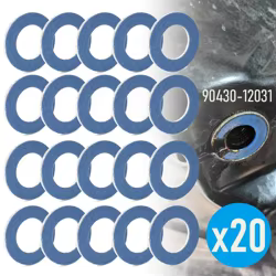 Junta arandela tapón drenaje aceite 12mm OE 90430-12031 – Toyota Camry Corolla Lexus