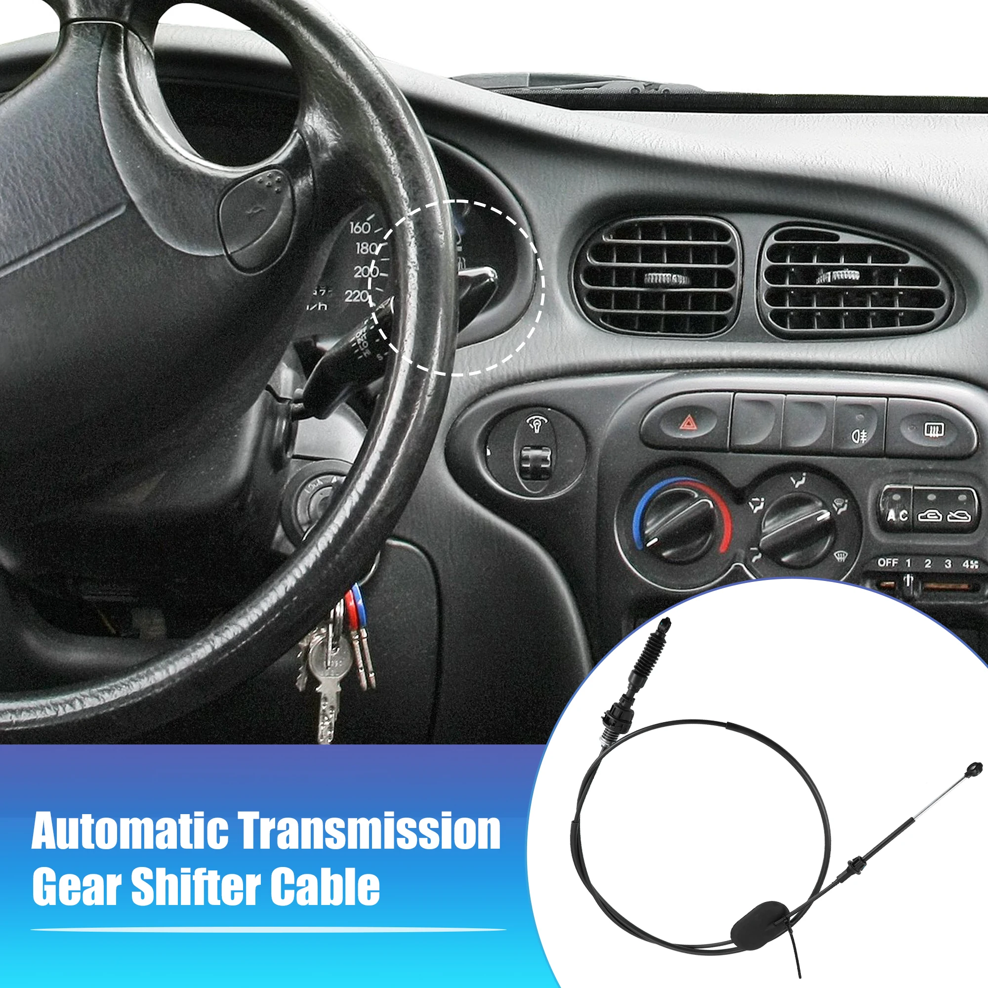 Autohaux Cable cambio marchas para Chevrolet Blazer y GMC Sonoma - imagen 3