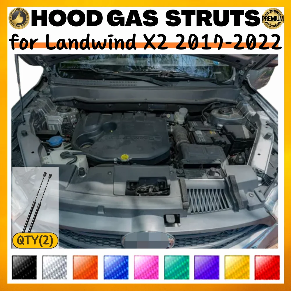 Landwind puntales del capó para EVeasy EX5 amortiguadores de gas