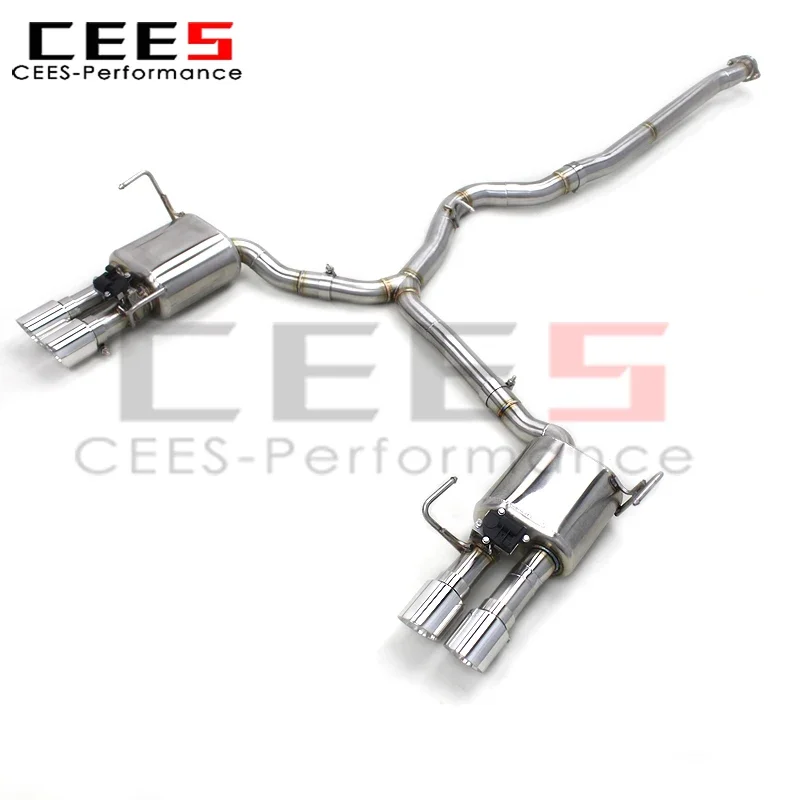 Silenciador de tubo de escape CEES Catback para Subaru Impreza WRX/STI 2.5T (2008-2021) - imagen 4