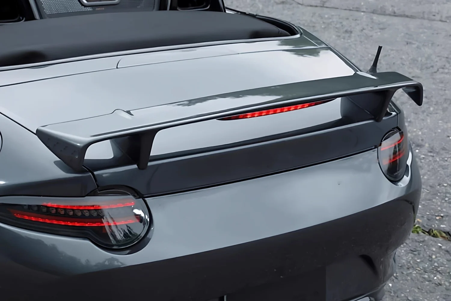 Alerón trasero fibra carbono Mazda MX5 NC - Tuning - imagen 5