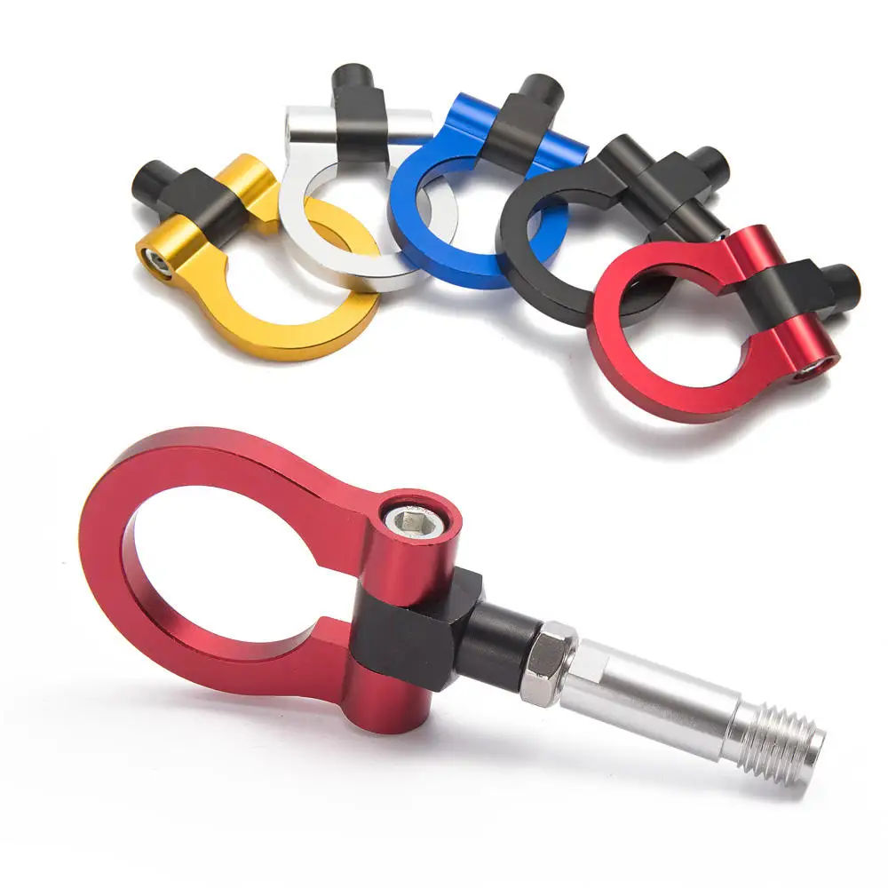 EPMAN Tow Hook Japan Model Car Auto Trailer Tow Hook Ring Eye Front Rear Aluminum For Honda Fit 2009 EP-RTHLPH002 - imagen 4