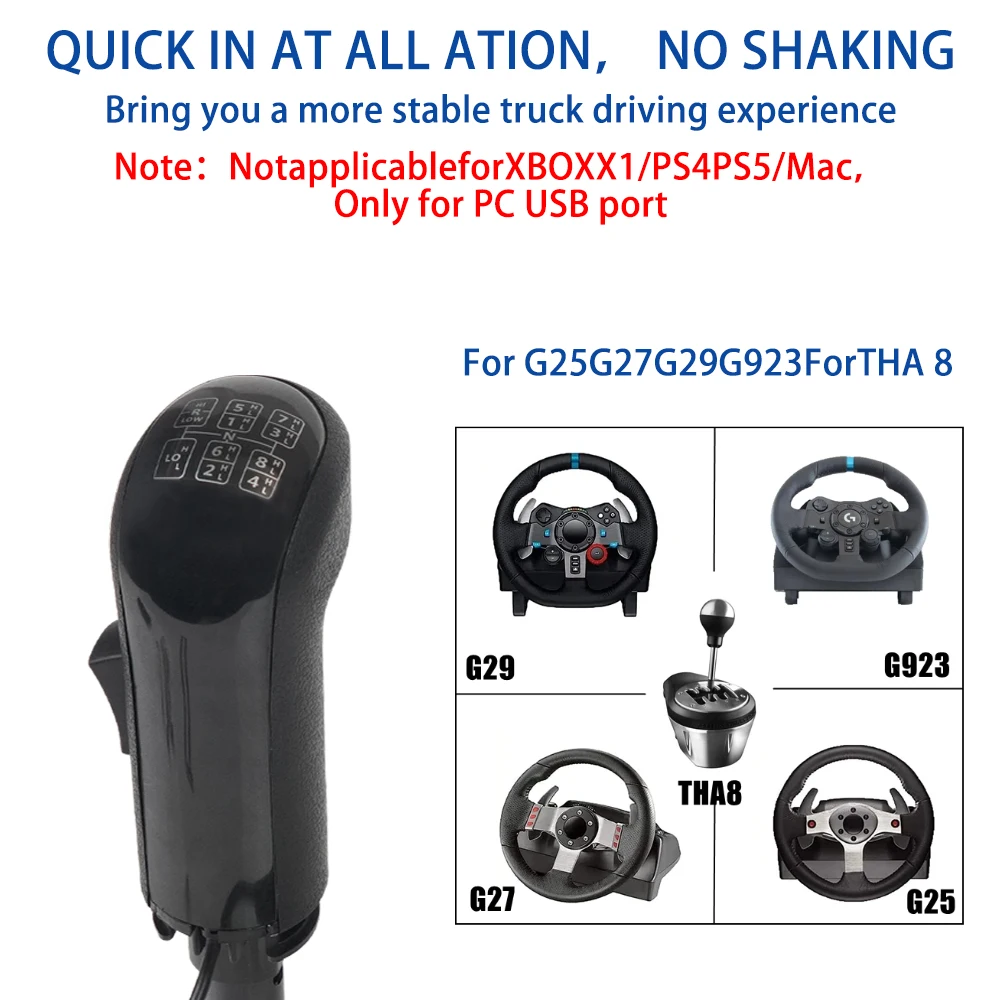Perilla cambio marchas USB simulador ATS ETS2 - Logitech G29 - imagen 3