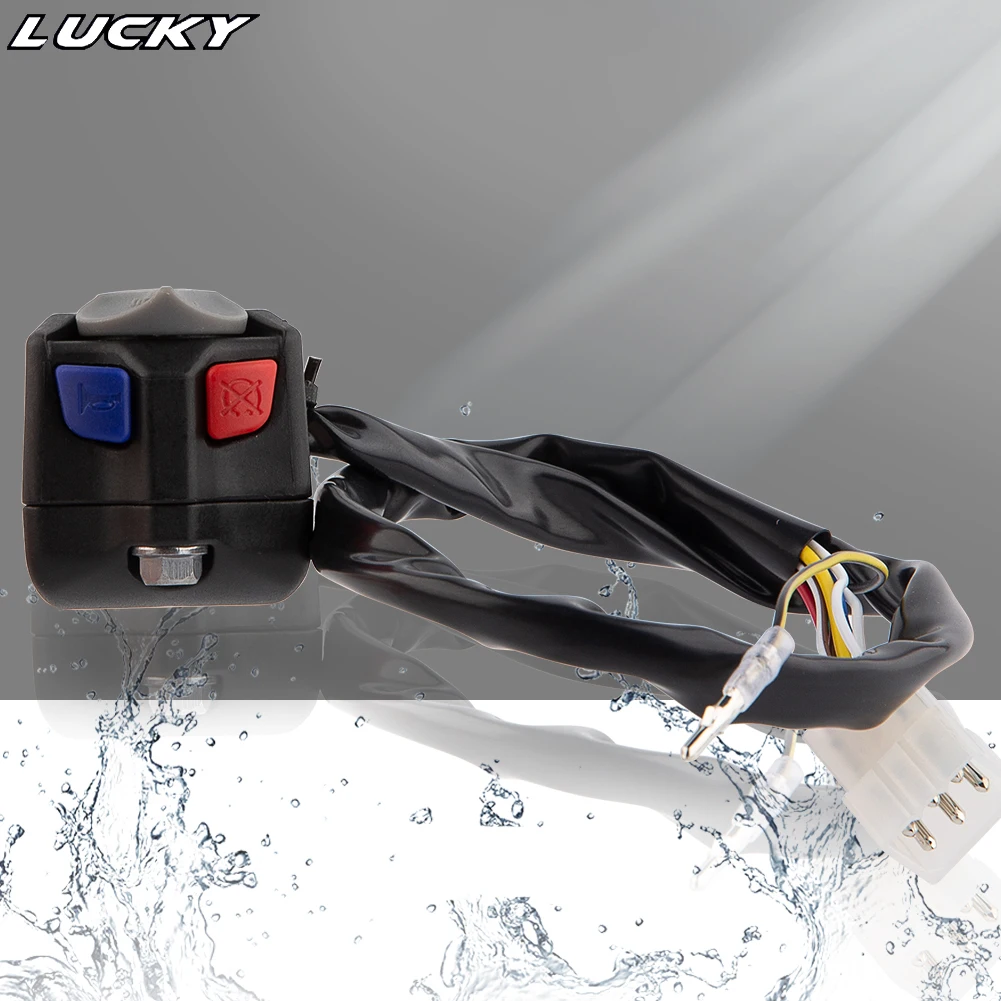 Interruptor 3-en-1 KTM para EXC-F SXF – giro, bocina y arranque - imagen 2