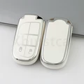 2 button white cover
