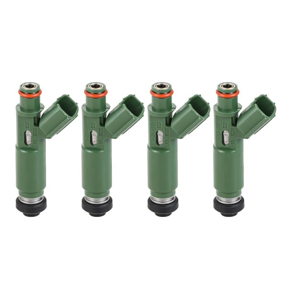 Juego de cuatro inyectores de combustible para motor Toyota 1.8L