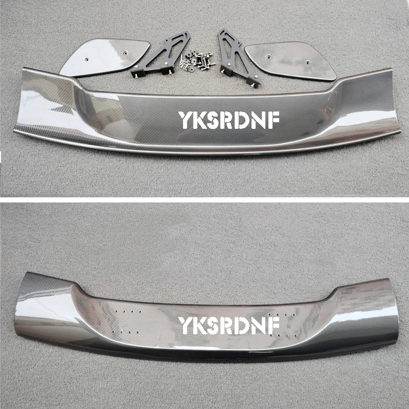 Alerón fibra carbono GT universal compatible sedán Honda Toyota Nissan - imagen 4