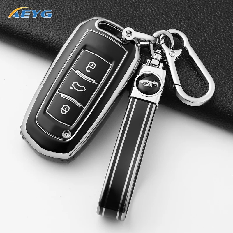 Funda TPU protectora para llave de Geely Emgrand 7, GX3 y Atlas