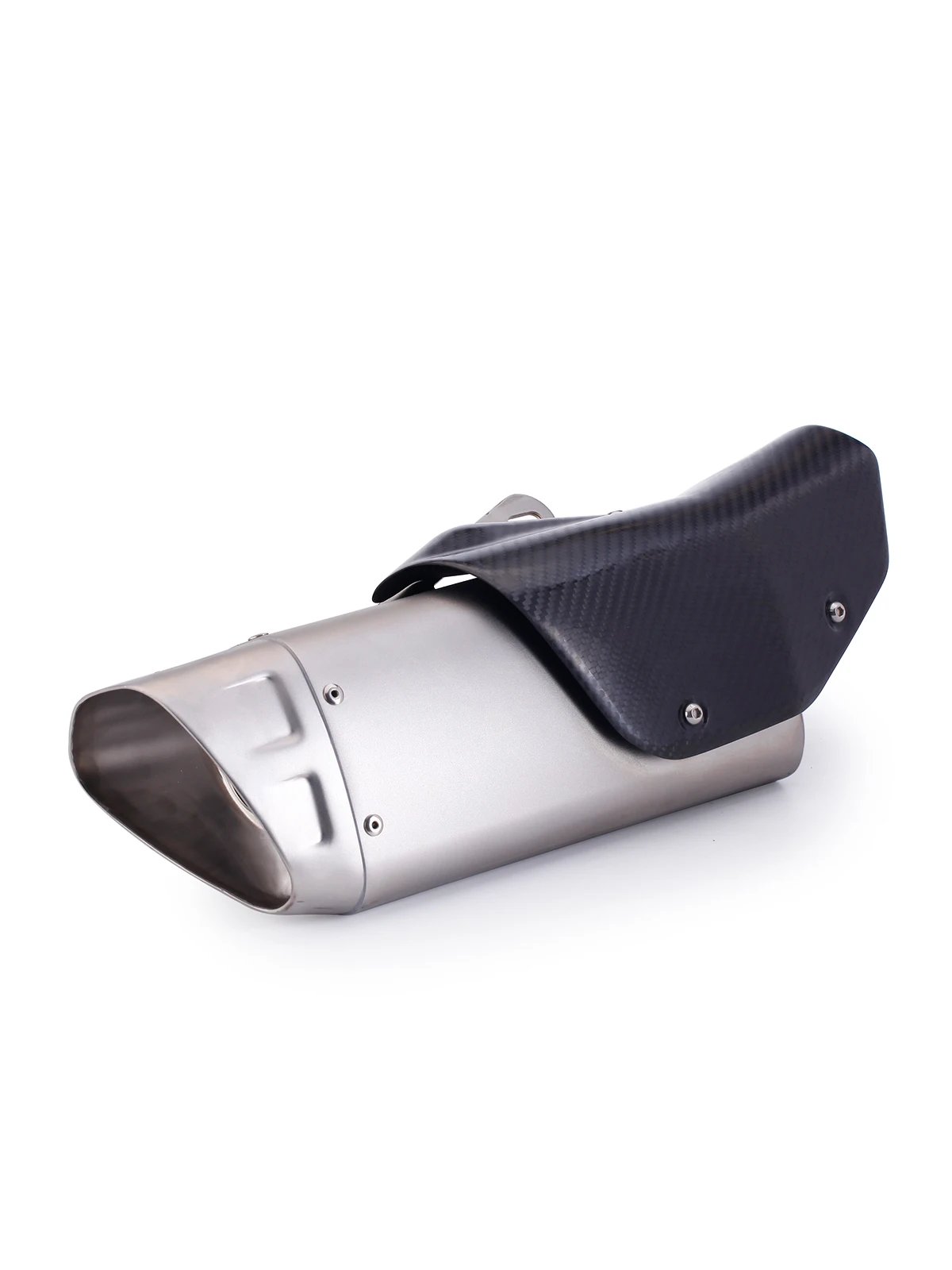 Protector de escape para modelos de motocicleta indicados