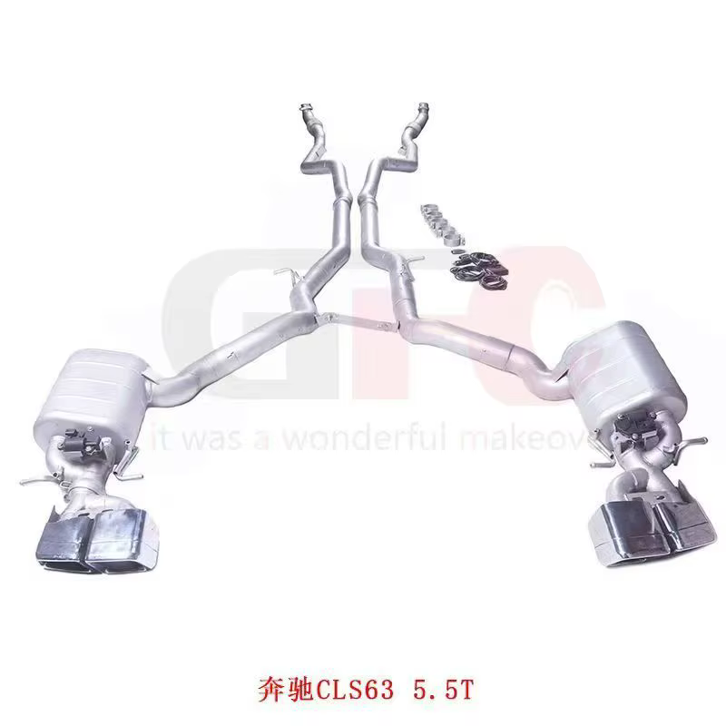 Sistema de escape Catback GFC para AMG GLS63 C218